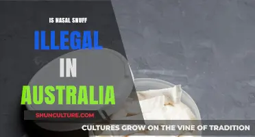 Snuffing Out Nasal Snuff: Australia's Legal Conundrum