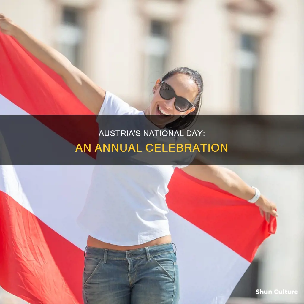 is national day celebrated from austria every year