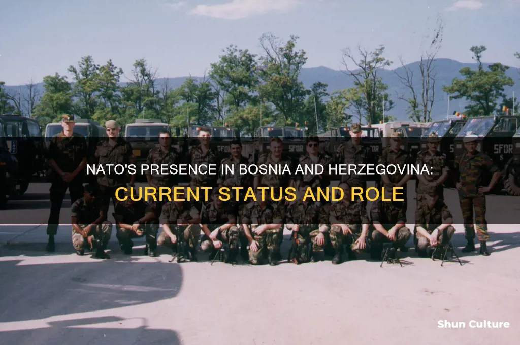 is nato still stationed in bosnia herzegovina