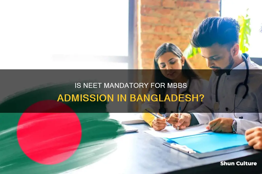 is neet required for mbbs in bangladesh
