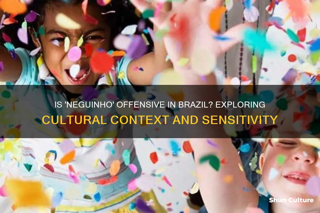 is neguinho offensive in brazil