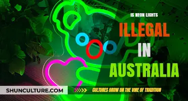 Neon Lights in Australia: Are They Legal?
