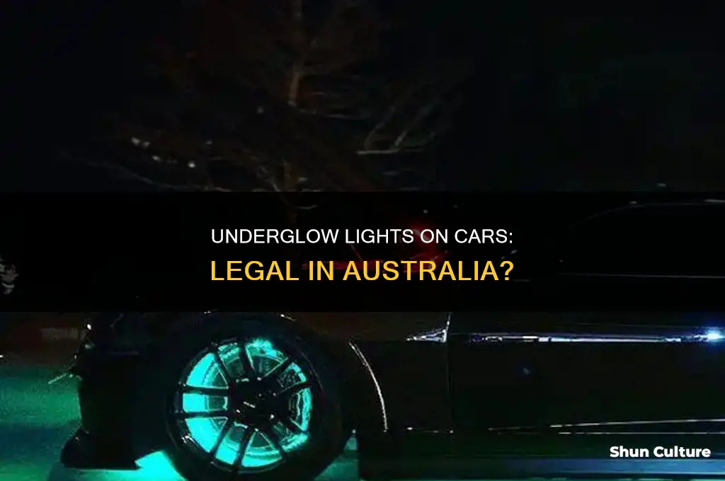 is neon underglow illegal in australia