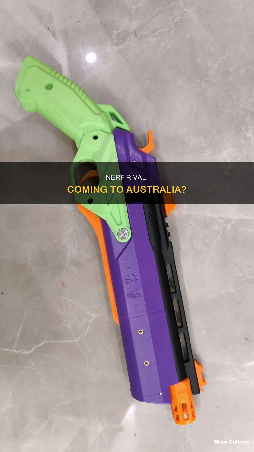 is nerf rival coming to australia
