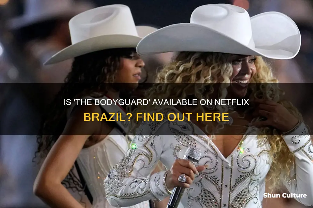 is netflex in brazil showing the bodyguard