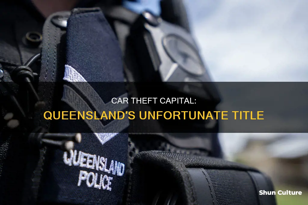 is new report shows queensland australias car theft capital city