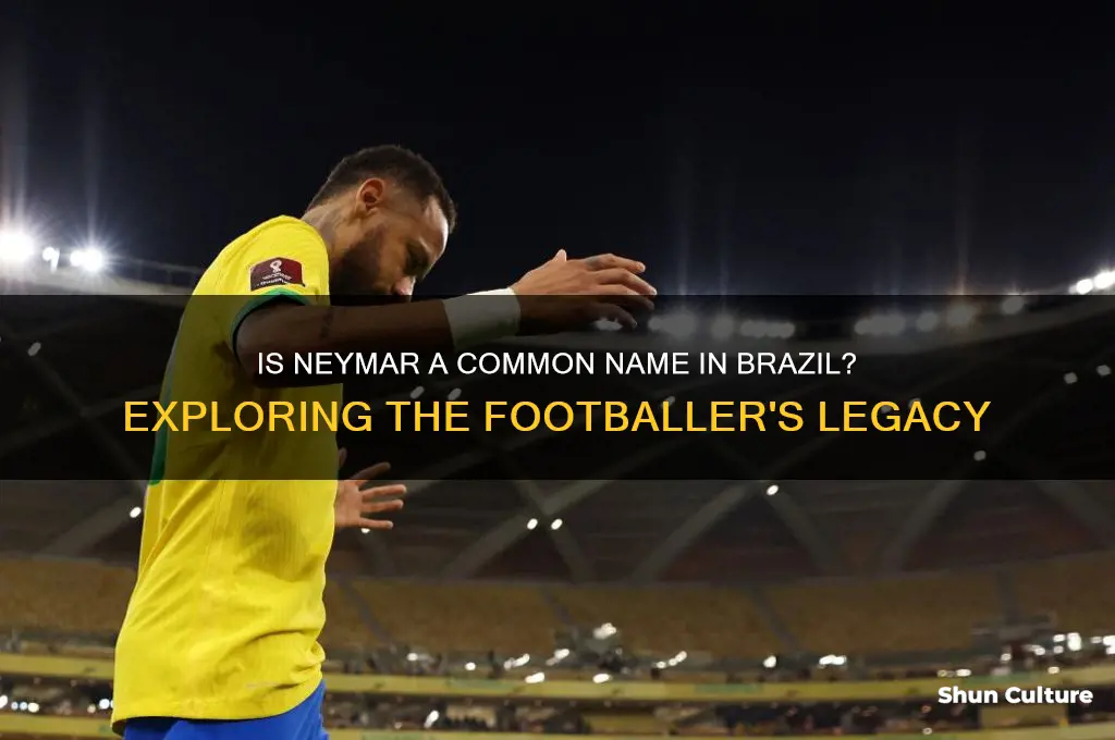 is neymar a common name in brazil