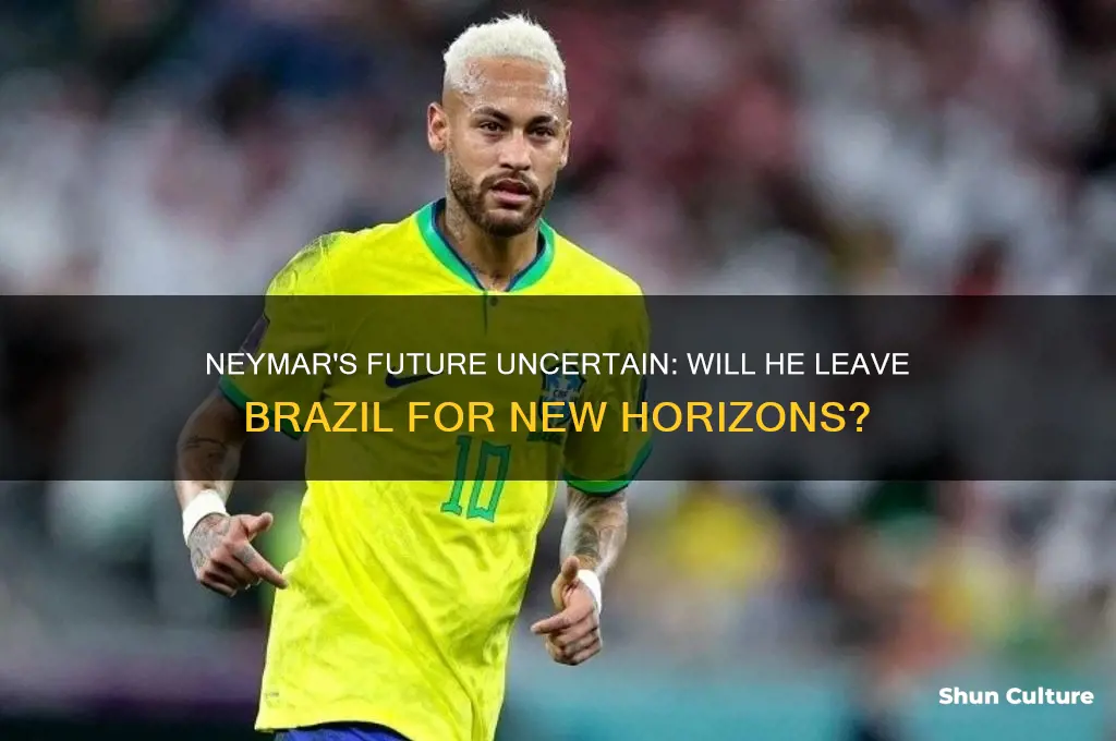 is neymar leaving brazil