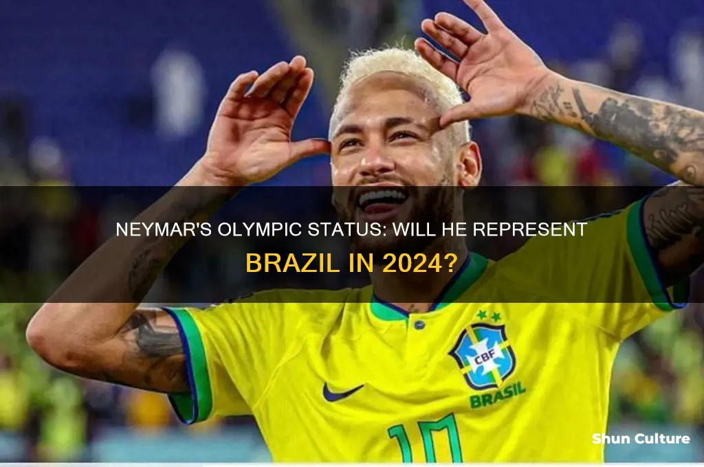 is neymar on brazil olympic team