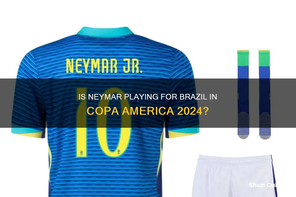 is neymar playing for brazil in copa america
