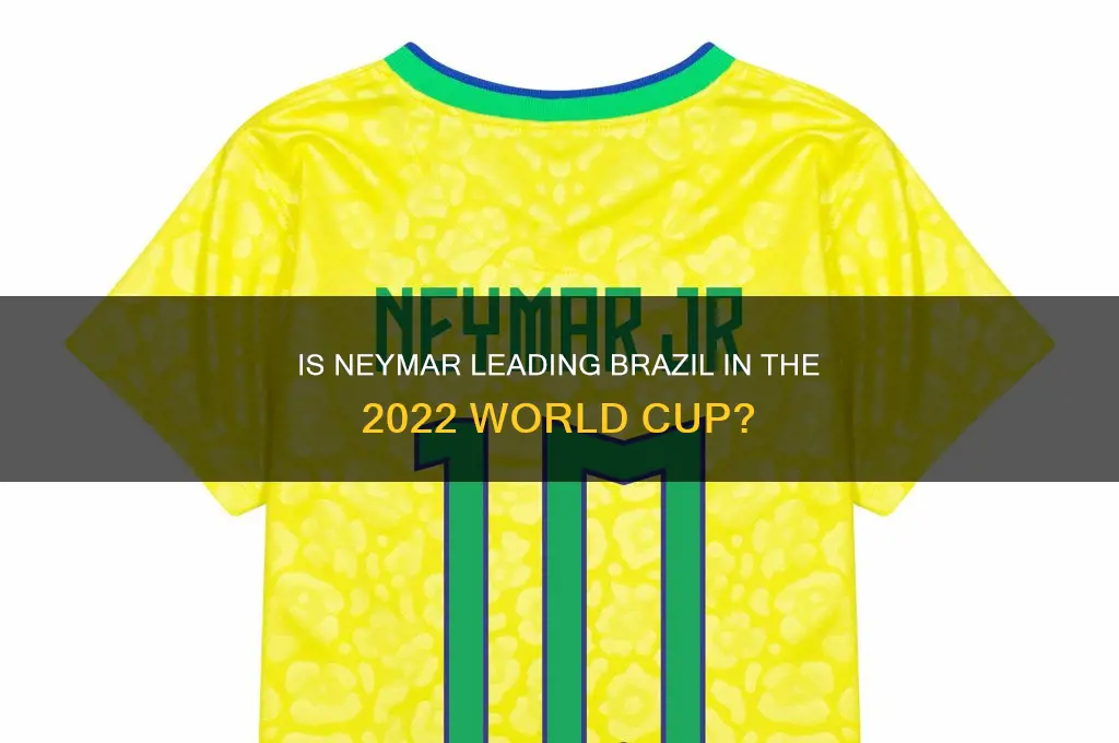 is neymar playing for brazil in the world cup