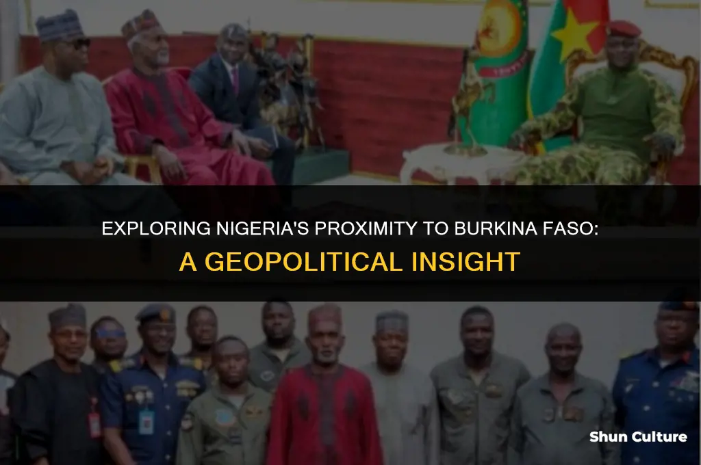 is nigeria near burkina faso