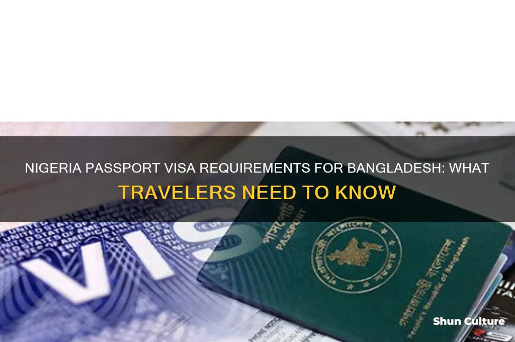 is nigeria passport visa free to bangladesh