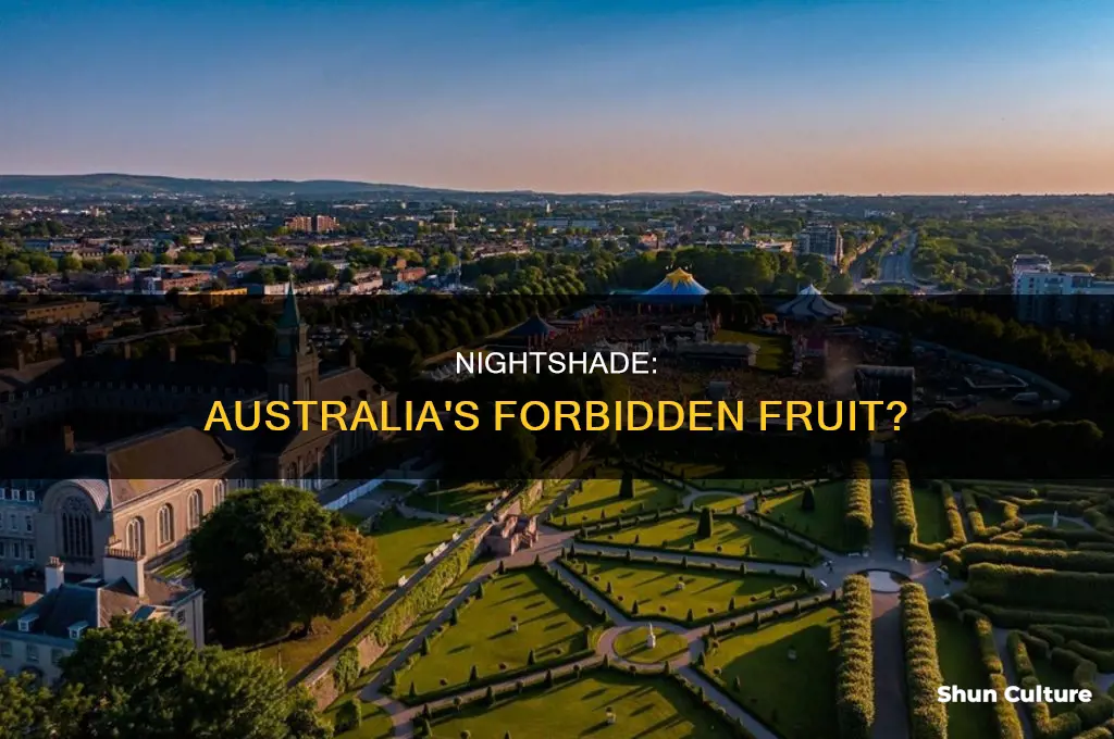 is nightshade illegal australia