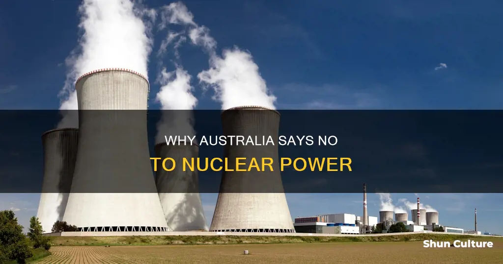 is nuclear power banned in australia