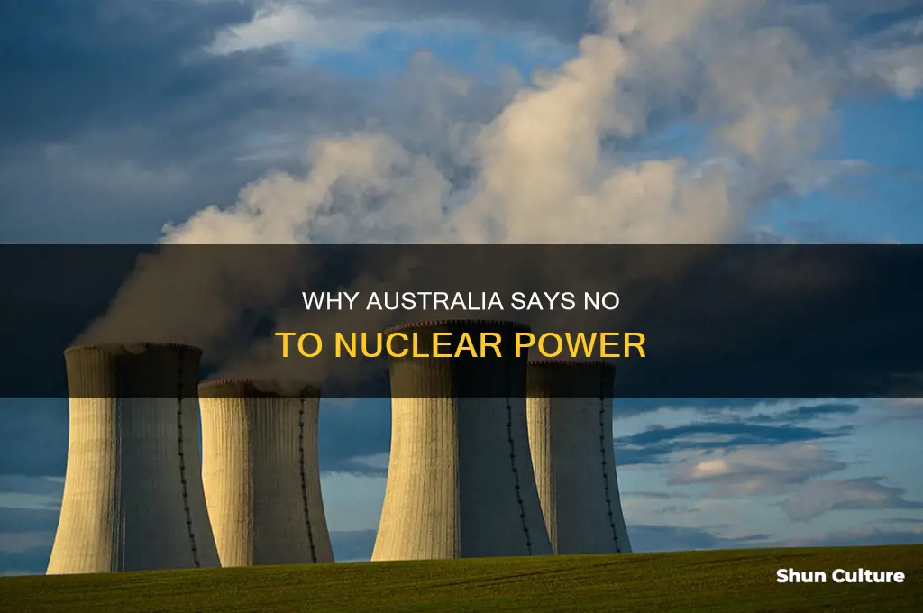 is nuclear power illegal in australia