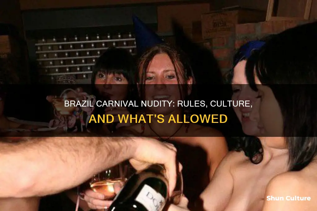 is nudity allowed for carnival in brazil
