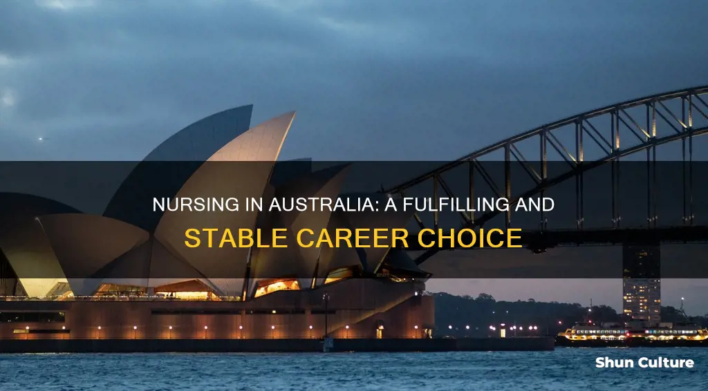 is nursing a good career australia
