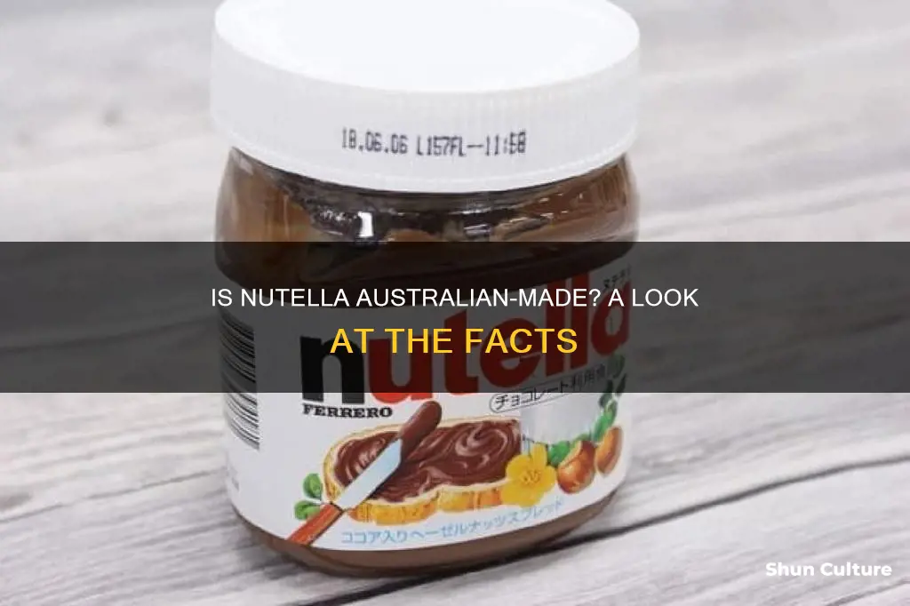 is nutella australian made