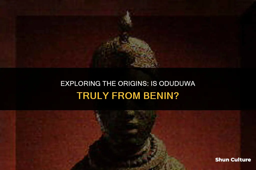 is oduduwa from benin