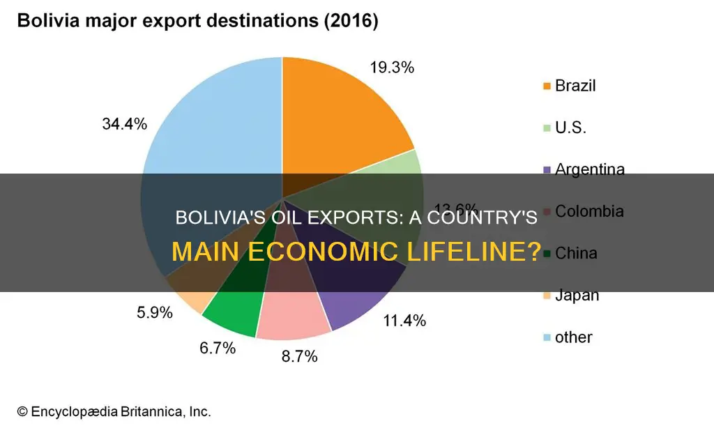 is oil the main export of bolivia