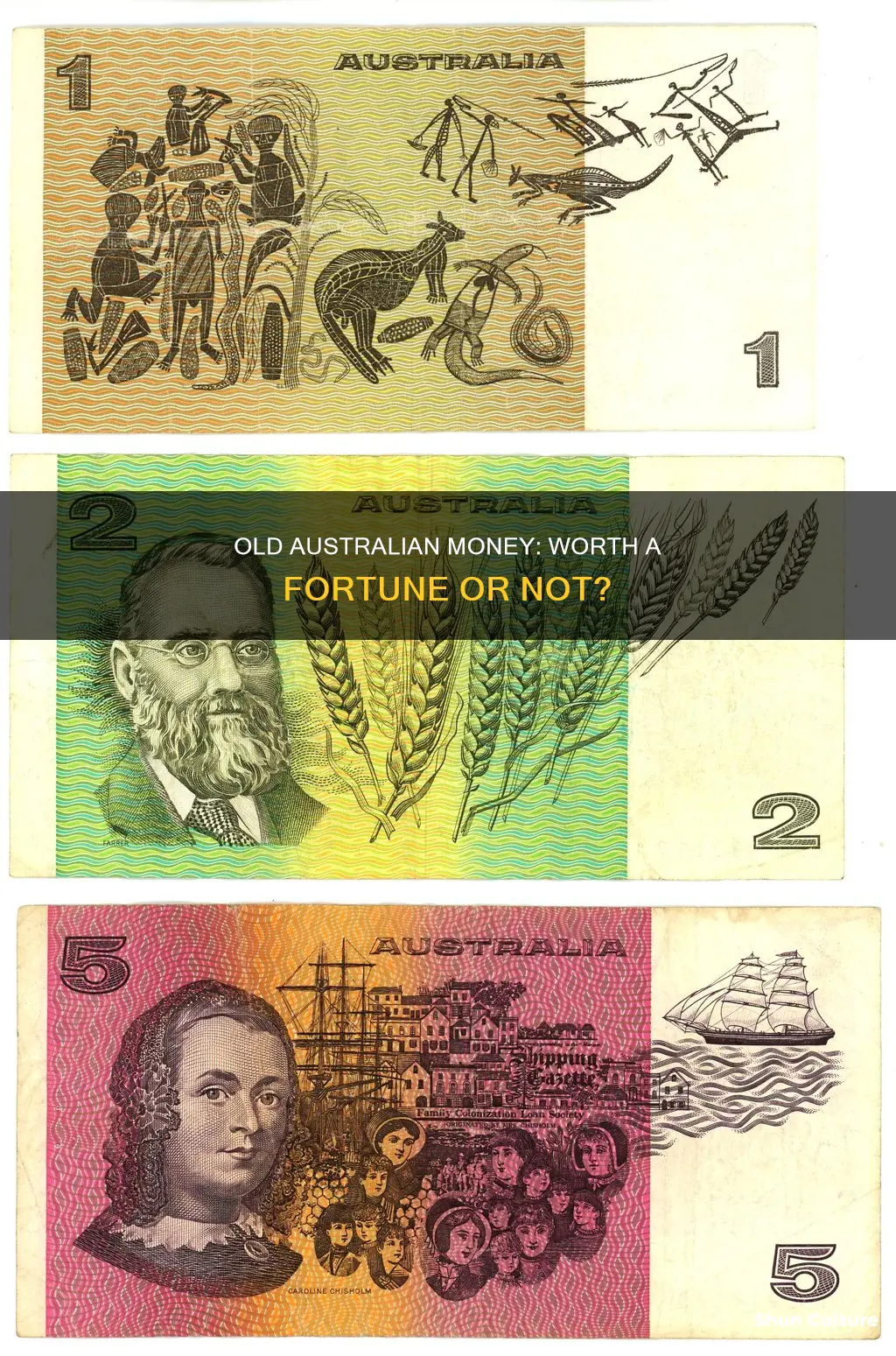 is old australian money worth anything