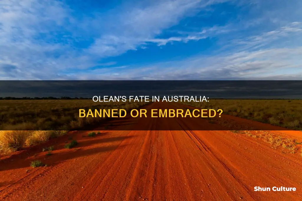 is olean banned in australia