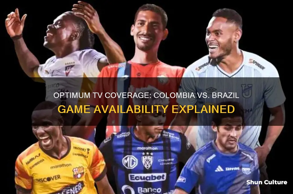 is optimum tv giving the colombia brazil game