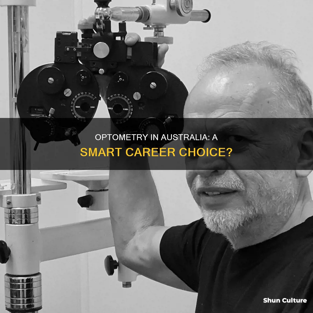 is optometry a good career choice in australia