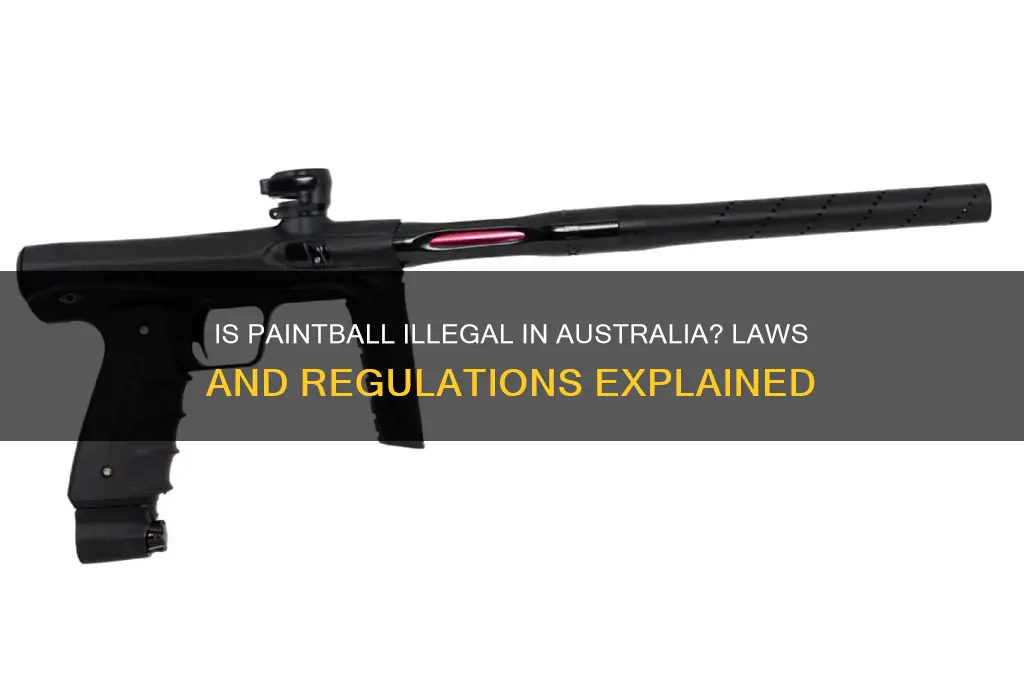 is paintball illegal in australia