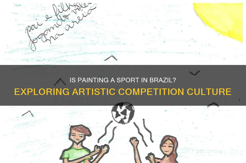 is painting a sportin brazil