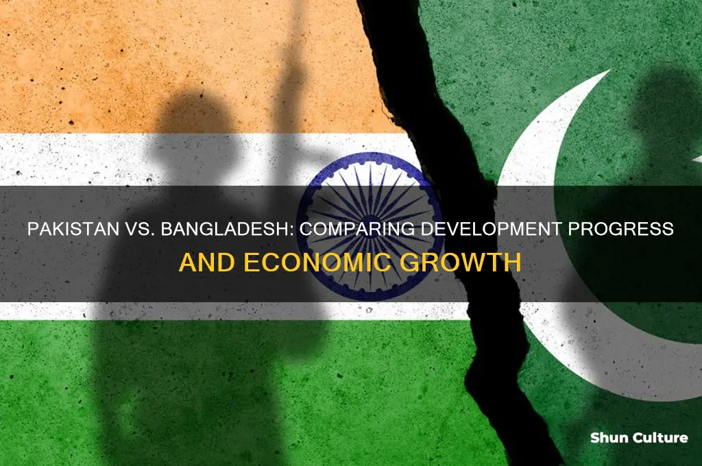 is pakistan more developed than bangladesh