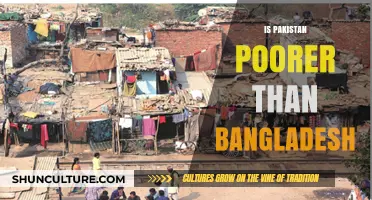 Pakistan vs. Bangladesh: Analyzing Economic Disparities and Poverty Levels
