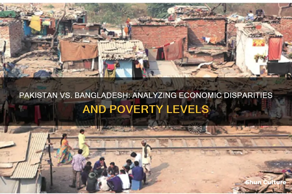 is pakistan poorer than bangladesh