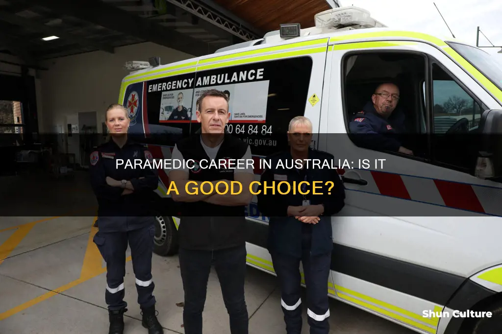 is paramedic a good job australia