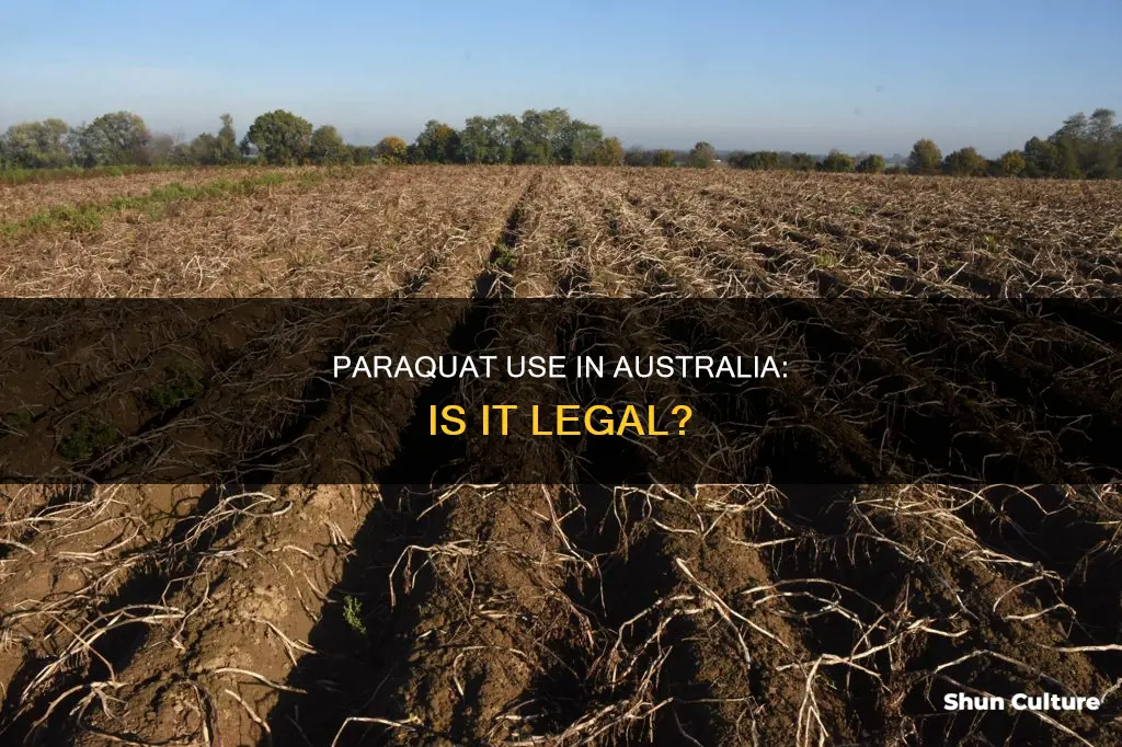 is paraquat banned in australia
