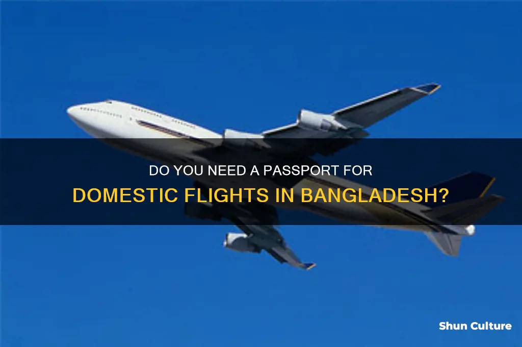 is passport needed for domestic flight in bangladesh