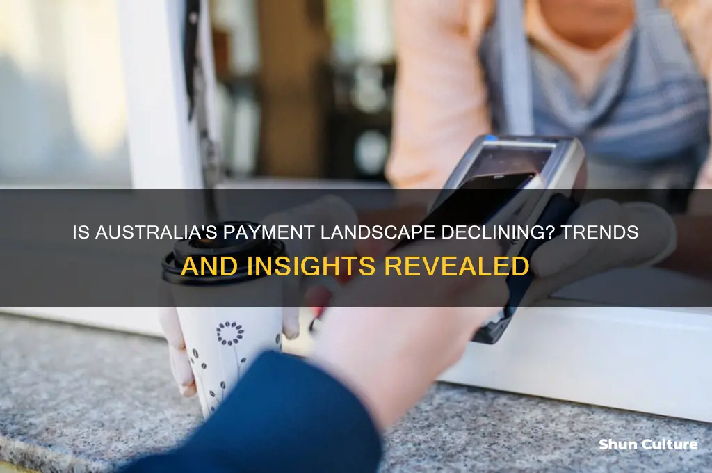 is payment going down in australia