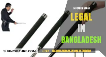 Is Pepper Spray Legal in Bangladesh? Understanding Self-Defense Laws