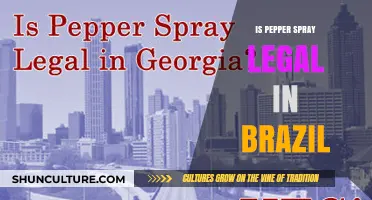 Is Pepper Spray Legal in Brazil? Understanding Self-Defense Laws