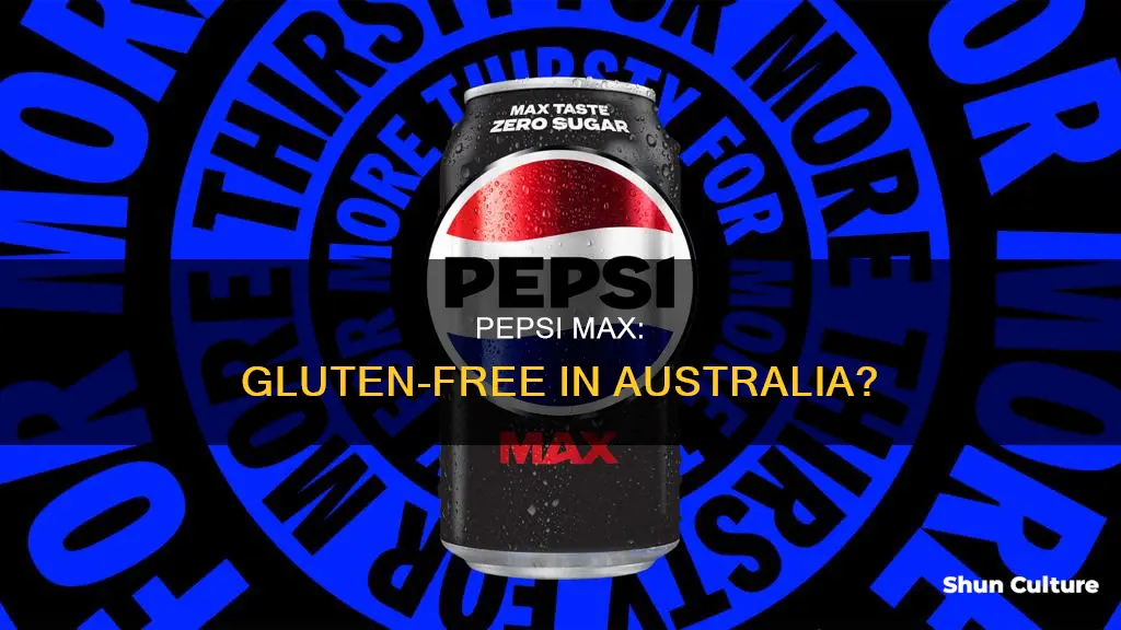 is pepsi max gluten free australia