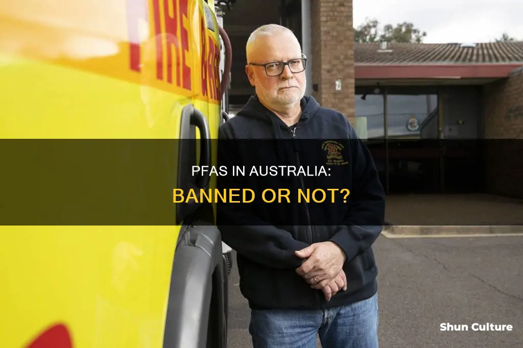 is pfas banned in australia