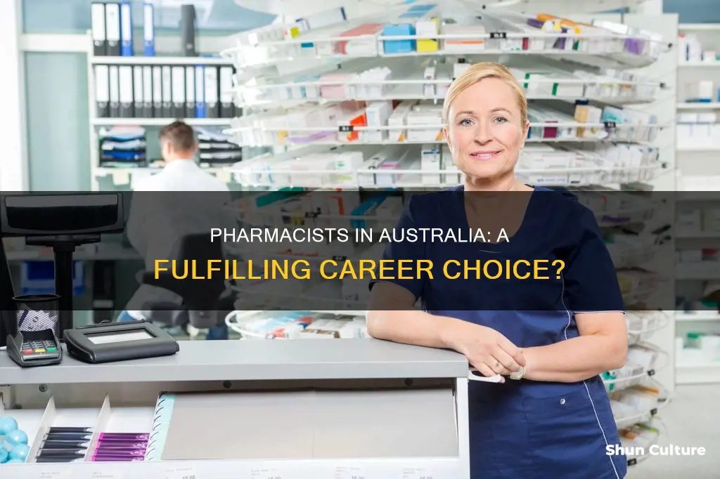 is pharmacist a good career in australia