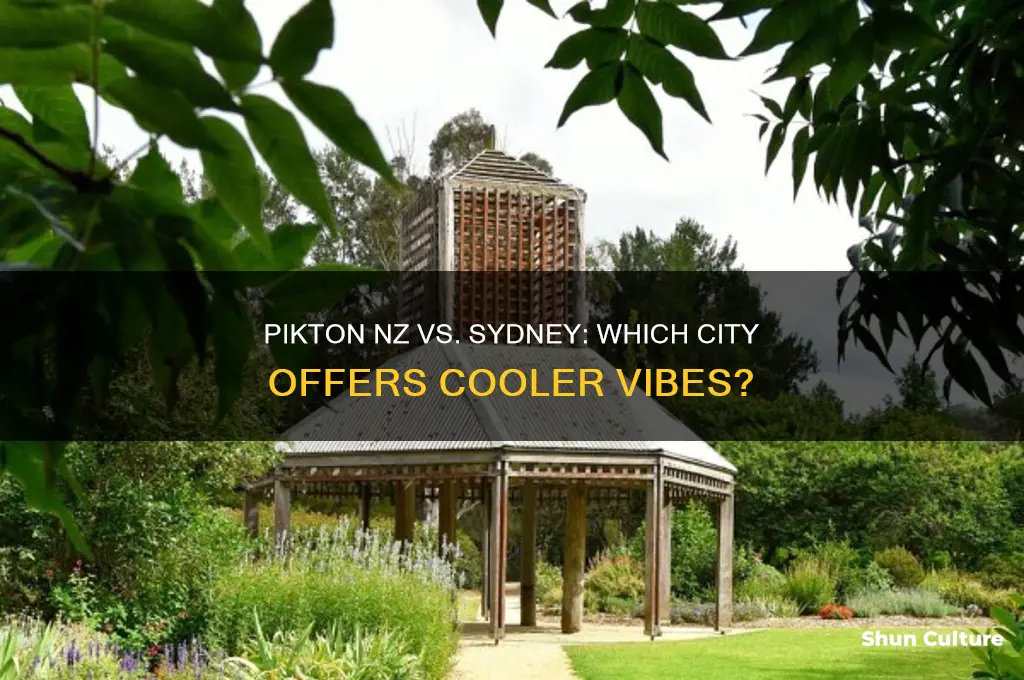 is pikton nz cooler thsn sydney australia
