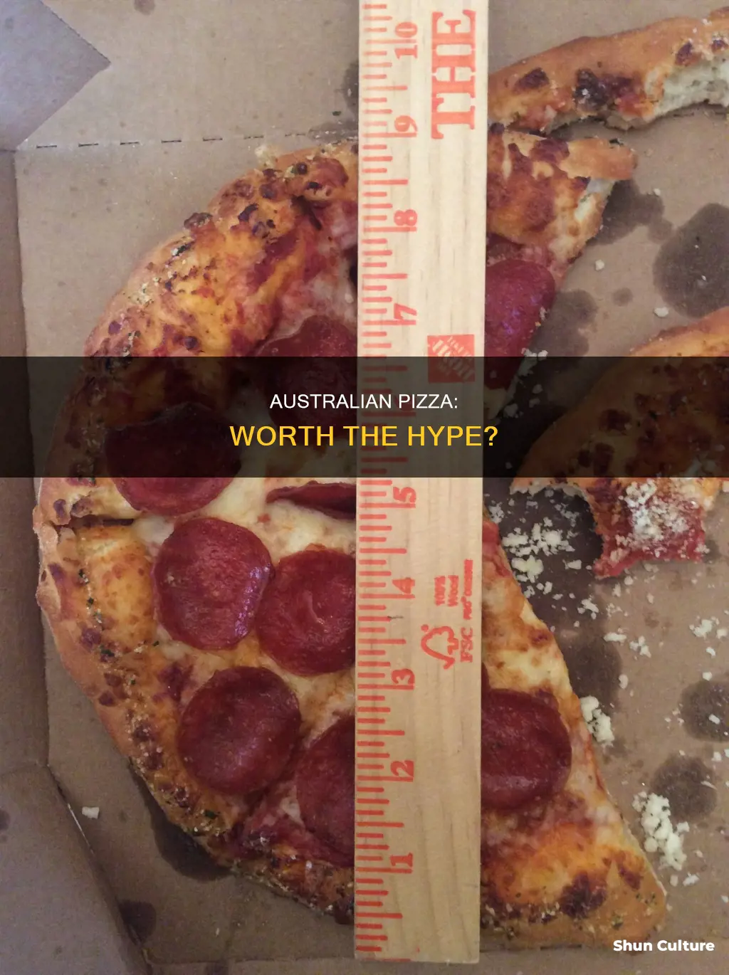 is pizza in australia good