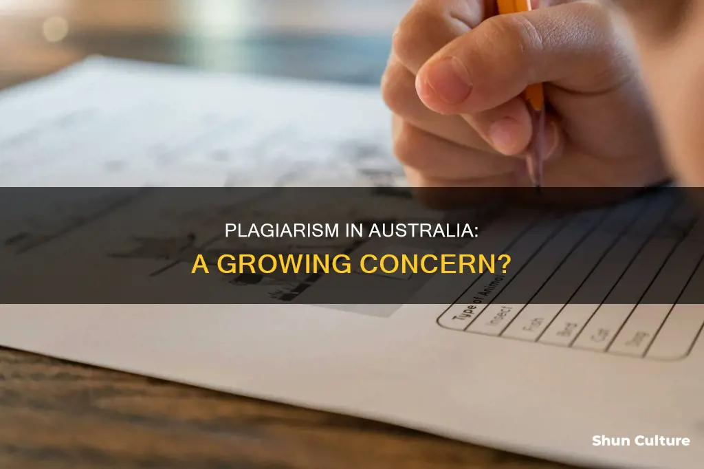 is plagiarism a big problem in australia