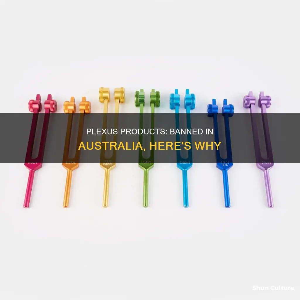 is plexus banned in australia