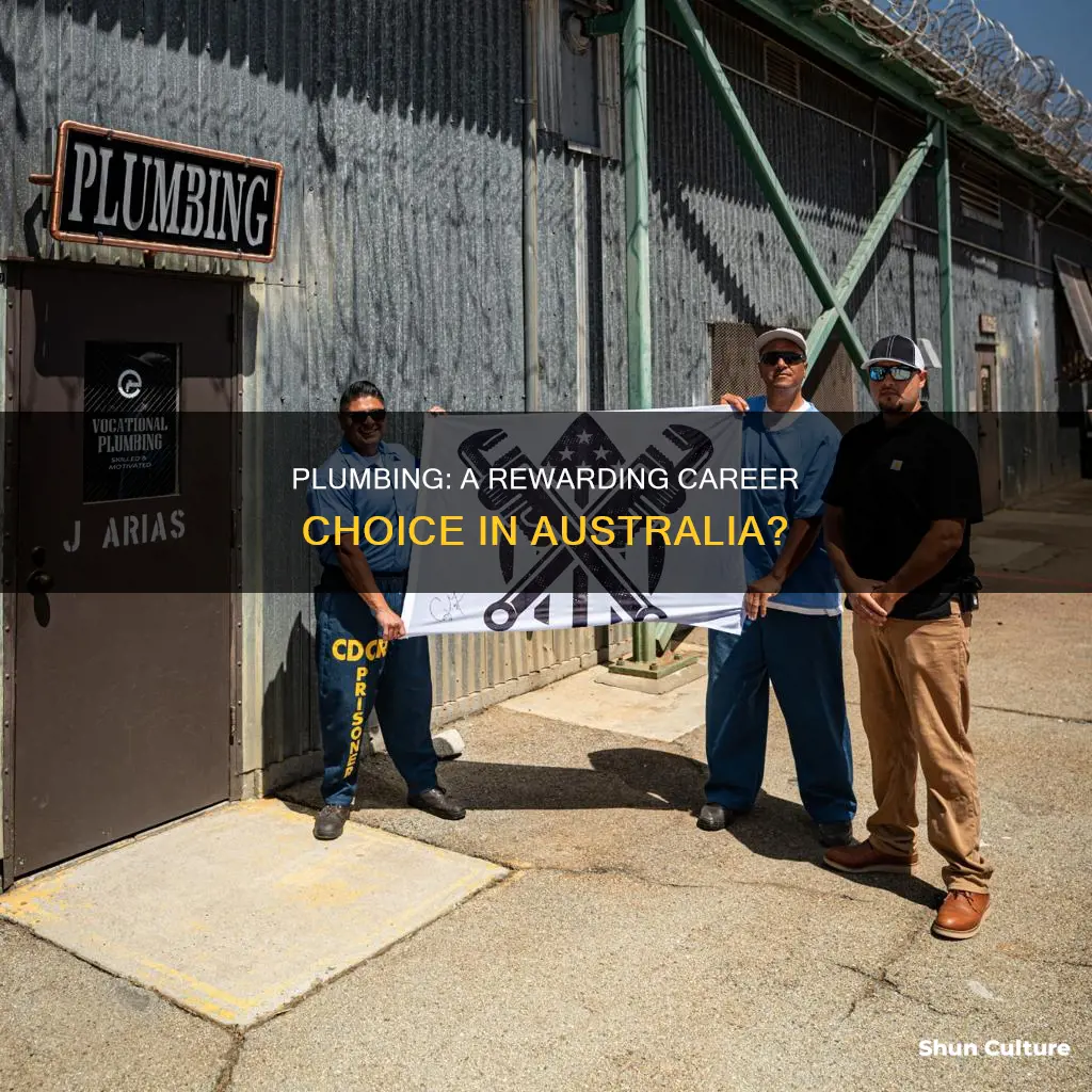 is plumbing a good career in australia