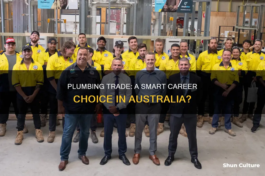 is plumbing a good trade in australia
