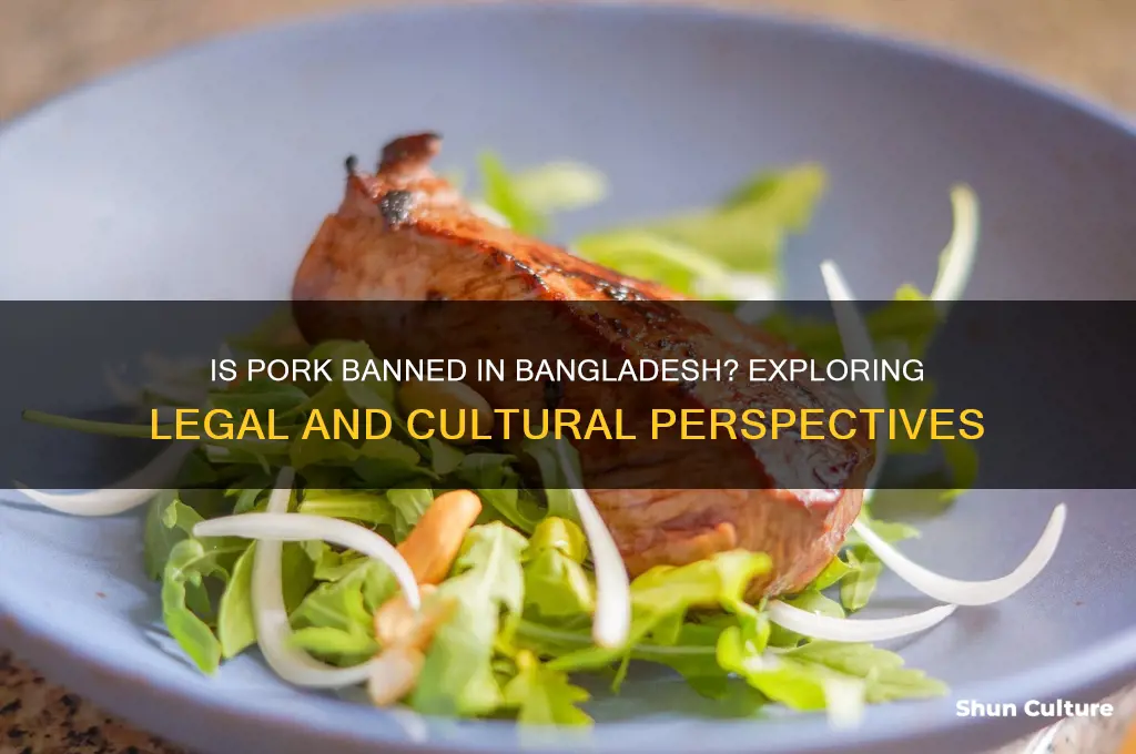 is pork banned in bangladesh